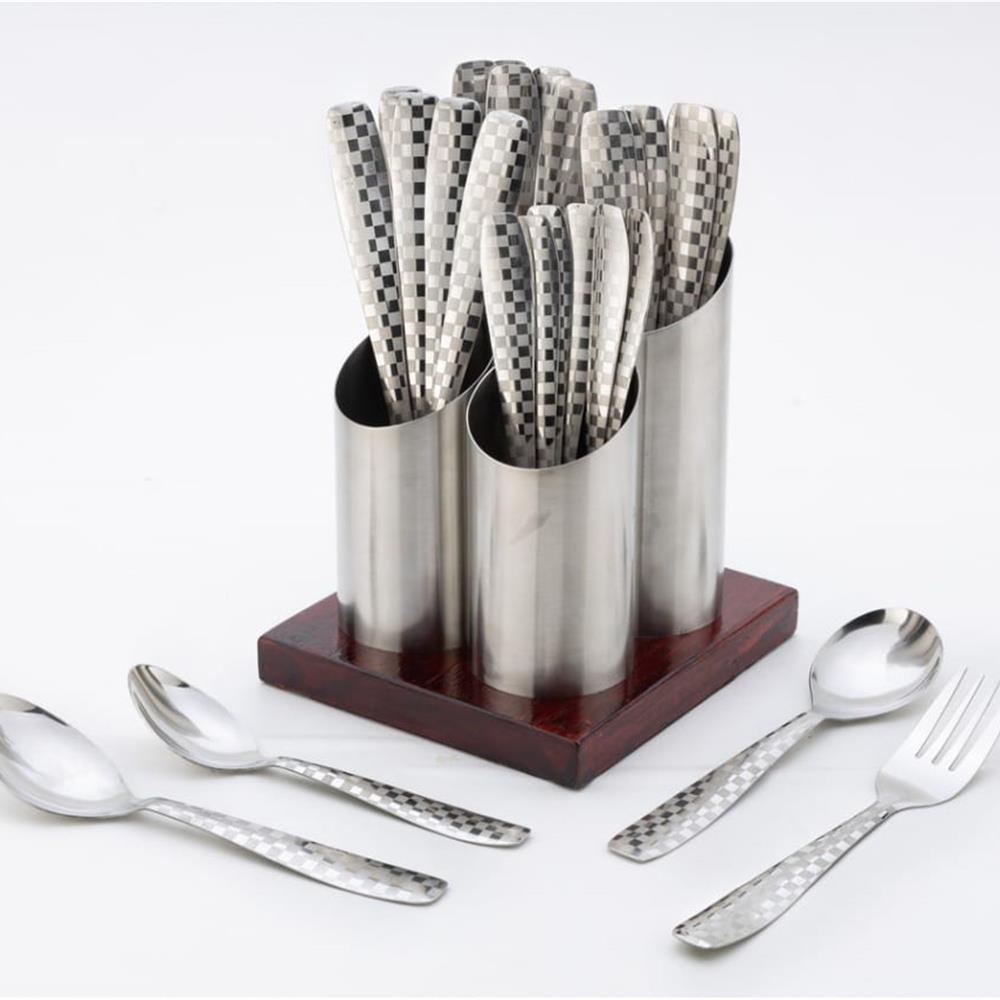 STAINLESS STEEL CUTLERY SET 24